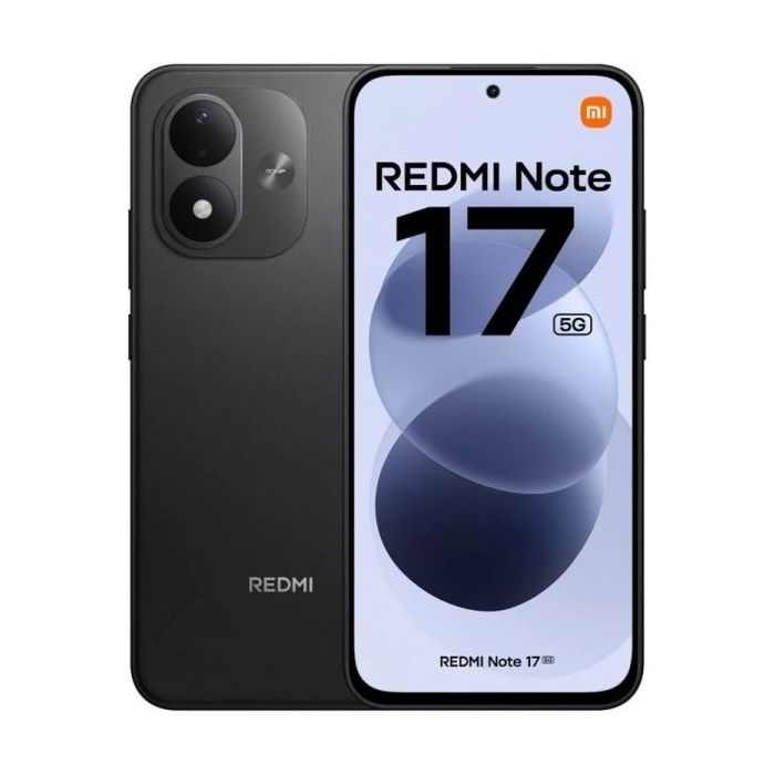Xiaomi Redmi Note 17 5G Smartphone Pantalla 6.99  - 6GB - 256GB - Camara Principal 50MP - Bateria 770mAh - Color Negro