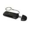 Natec Scarab C Lector de Tarjetas - SD,MICRO SD - USB-C  - Color Negro