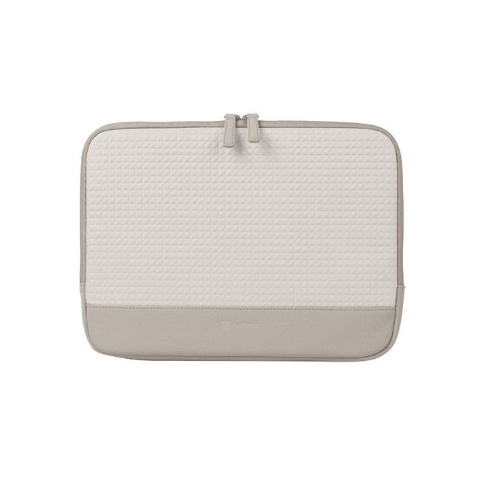 Natec Mussel 2 Funda par Portatiles de 14.1  - Resistente a Salpicaduras y Humedad - Delgada y Resistente - Color Beige