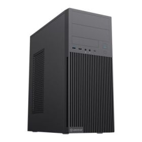 Unykach Aero C360 Caja ATX - Fuente de Alimentacion 500W Incluida - Soporte para 5,25  3.5  y 2.5  - USB-A 2.0/3.2 / tipo C y Au