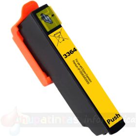 Epson T3364/T3344 (33XL) Amarillo Cartucho de Tinta Genérico - Reemplaza C13T33644012/C13T33444012