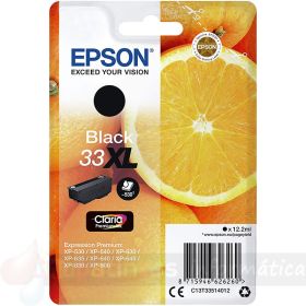 Epson T3351 (33XL) Negro Cartucho de Tinta Original - C13T33514012