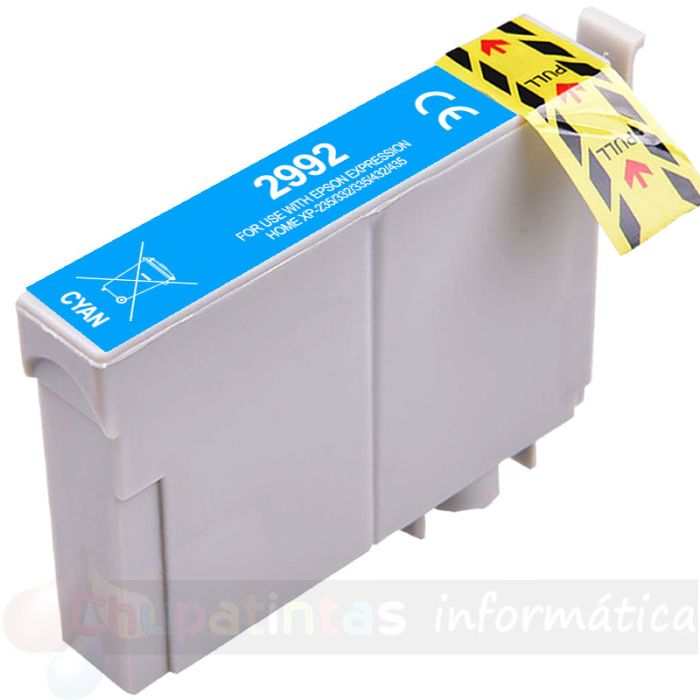 Epson T2992/T2982 (29XL) Cian Cartucho de Tinta Genérico