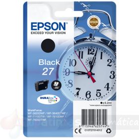 Epson T2701 (27) Negro Cartucho de Tinta Original - C13T27014012-1