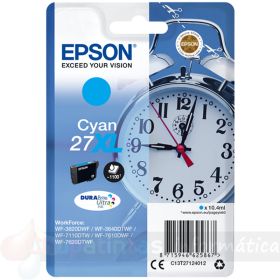 Epson T2712 (27XL) Cian Cartucho de Tinta Original - C13T27124012-1
