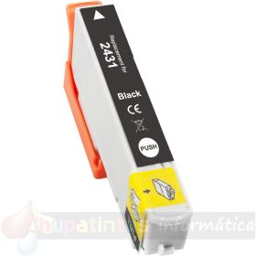 Epson T2431/T2421 (24XL) Negro Cartucho de Tinta Genérico - Reemplaza C13T24314012/C13T24214012