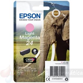 Epson T2426 (24) Magenta Light Cartucho de Tinta Original - C13T24264012