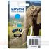 Epson T2432 (24XL) Cian Cartucho de Tinta Original - C13T24324012