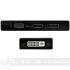 Aisens Conversor USB-C a DP/DVI/HDMI/VGA - USB-C/M-DP/H-DVI/H-HDMI/H-VGA/H - 15cm - Color Negro-2