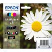 Epson T1806 (18) Pack de 4 Cartuchos de Tinta Originales - C13T18064012