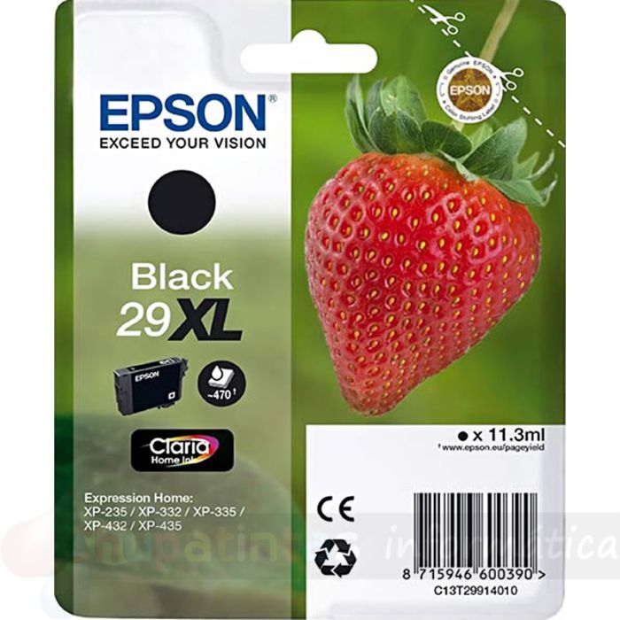 Epson T2991 (29XL) Negro Cartucho de Tinta Original - C13T29914012