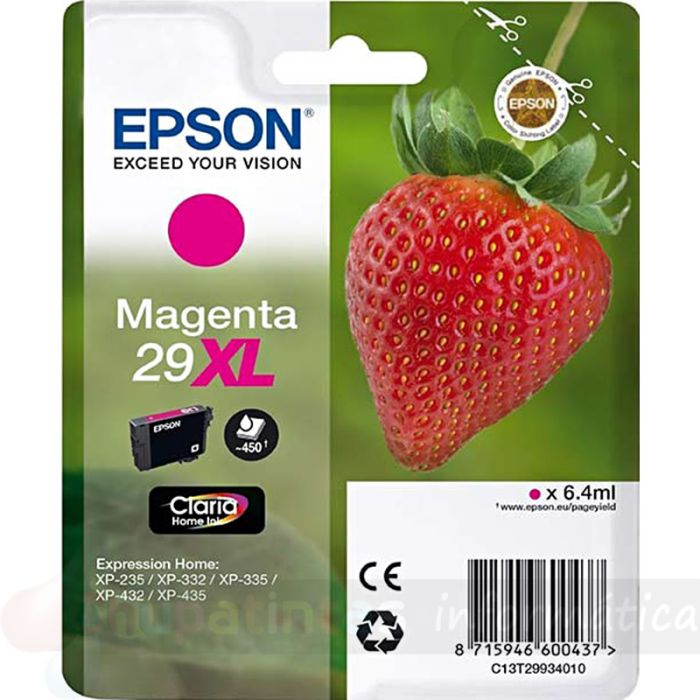 Epson T2993 (29XL) Magenta Cartucho de Tinta Original - C13T29934012