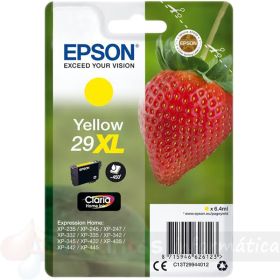 Epson T2994 (29XL) Amarillo Cartucho de Tinta Original - C13T29944012