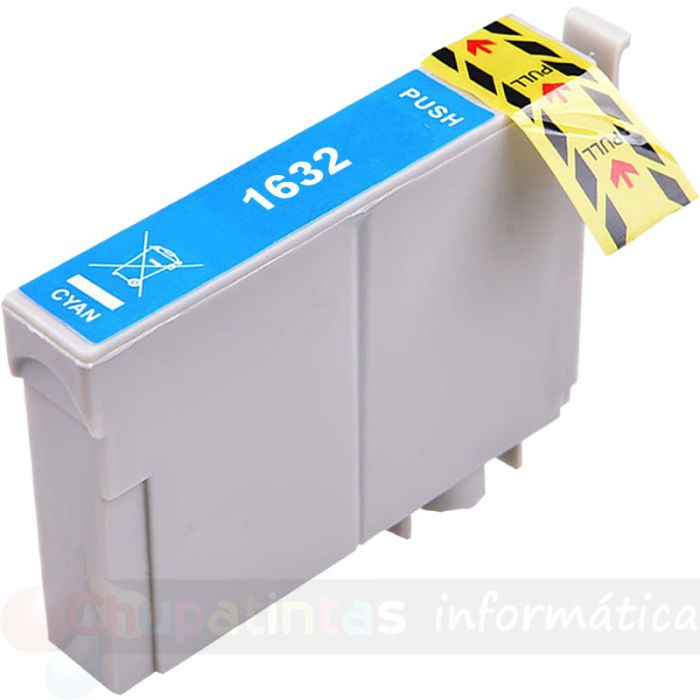 Epson T1632/T1622 (16XL) Cian Cartucho de Tinta Genérico - Reemplaza C13T16324012/C13T16224012