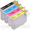 Epson T1636 (16XL/16XXL) Pack de 4 Cartuchos de Tinta Genericos: T1631+T1632+T1633+T1634