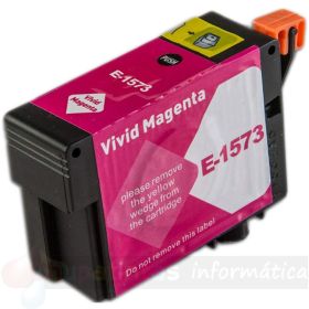 Epson T1573 Magenta Cartucho de Tinta Pigmentada Genérico - Reemplaza C13T15734010