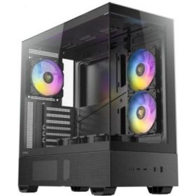 Antec CX705 ARGB Caja ATX - Cristal Templado - 1 x USB 2.0, 1 x USB-A 3.0, 1 x USB-C 3.2 - 1 x Audio + Micro - 5 Ventiladores AR