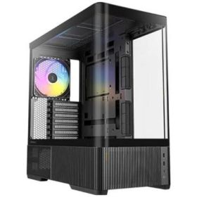 Antec Constellation C6 Curve ARGB Caja ATX - Cristal Templado - 2 x USB-A 3.0, 1 x USB-C 3.2 - 1 x Audio + Micro - 3 Ventiladore