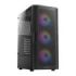 Antec AX20 ARGB Caja ATX - Cristal Lateral Templado - 2 x USB 2.0, 1 x USB-A 3.0 - 1 x Audio 1 x Micro - 4 Ventiladores ARGB - C
