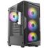 Antec AX61 Elite ARGB Caja ATX - Cristal Lateral Templado - 2 x USB 2.0, 1 x USB-A 3.0 - 1 x Audio, 1 x Micro - 4 Ventiladores A