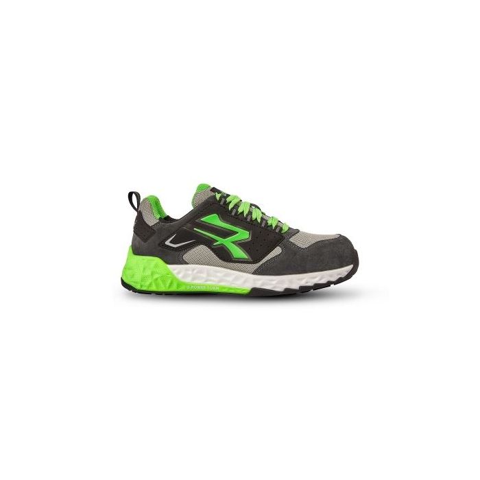U-Power Red Stratos Bran ESD Calzado de Seguridad - Talla 44 - Material U-KNIT Elastico Transpirable - Puntera NanoFiber Sin Met