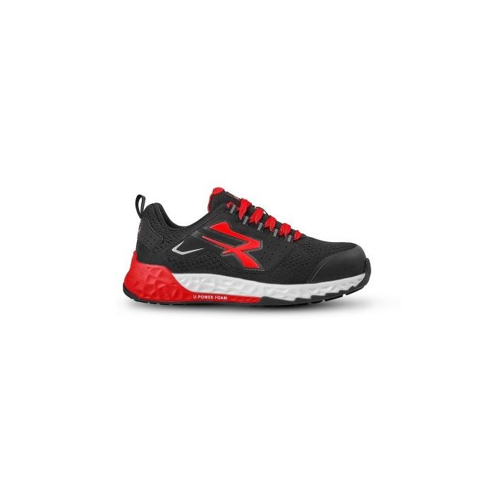 U-Power Red Stratos Jorah ESD Calzado de Seguridad - Talla 45 - Material U-KNIT Elastico Transpirable - Puntera NanoFiber Sin Me