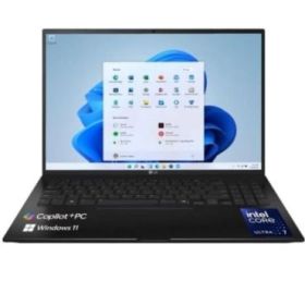 LG Gram 16Z90TL-G.AU85BN Portatil 16  Intel Core Ultra 7 258V - 32GB DDR5 - 512GB SSD - Windows 11 Home - Color Negro - Teclado