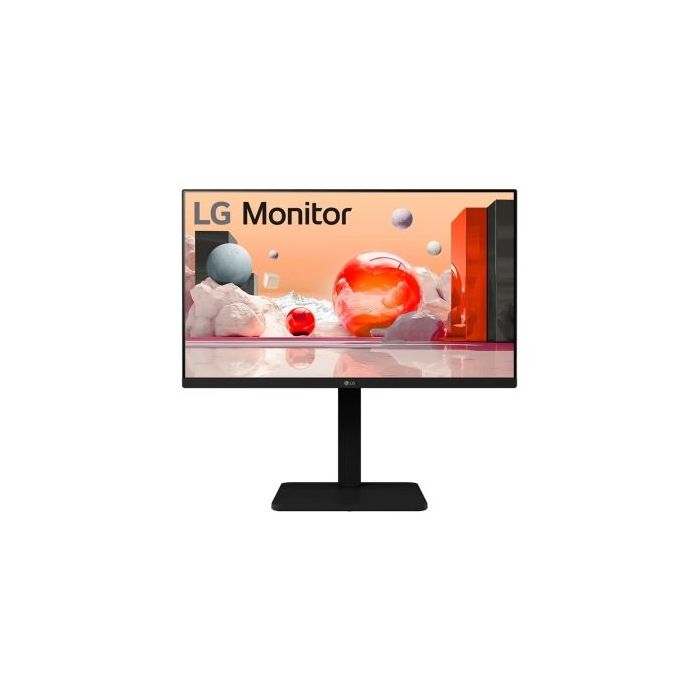 LG 24BA560-T Monitor 23.8  IPS FullHD 100Hz - Respuesta 5ms - Regulable en Altura, Giratorio e Inclinable - Altavoces 4W - HDMI,