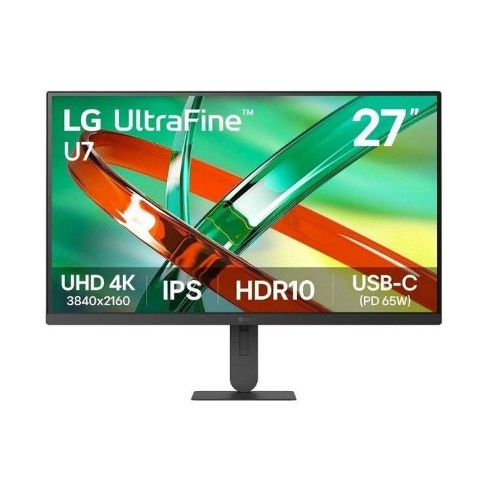 LG 27U730B-B Monitor LED 27  IPS UltraHD 4K 60Hz HDR10 - Respuesta 5ms - Ajustable en Altura - HDMI, Displayport, USB-C, USB-A -