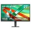 LG 27U730B-B Monitor LED 27  IPS UltraHD 4K 60Hz HDR10 - Respuesta 5ms - Ajustable en Altura - HDMI, Displayport, USB-C, USB-A -
