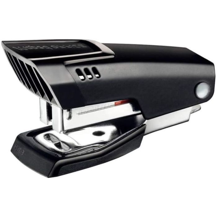 Maped Essentials Mini Grapadora Compacta - Grapa hasta 15 Hojas - Admite Grapas 24/6 y 26/6 - Color Negro