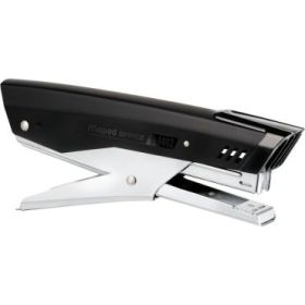 Maped E-4402 Grapadora Metalica de Tenaza - Hasta 25 Hojas - Admite Grapas 24/6 y 26/6 - Profundidad de 45mm - Color Negro