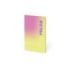 Milan Sunset Libreta Encolada Formato A5 Cuadricula 5x5 - 48 Hojas de 95 gr/m2 - Microperforado - Tapa Blanda - Color Amarillo/R