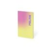 Milan Sunset Libreta Encolada Formato A5 Cuadricula 5x5 - 48 Hojas de 95 gr/m2 - Microperforado - Tapa Blanda - Color Amarillo/R