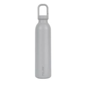 Milan Shadow Botella Isotermica 0.59L - Tapon con Mosqueton - Doble Pared de Acero Inoxidable - Libre de Bisfenol A (BPA) - Liqu