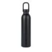 Milan Shadow Botella Isotermica 0.59L - Tapon con Mosqueton - Doble Pared de Acero Inoxidable - Libre de Bisfenol A (BPA) - Liqu