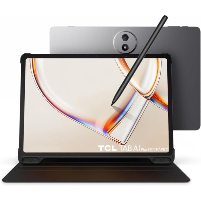 TCL TAB A1 Plus Nxtpaper Tablet 12,2  + Funda + Stylus - 6GB - 256GB - WiFI, Bluetooth 5.0 - Camara Principal 8MP - Bateria 1000