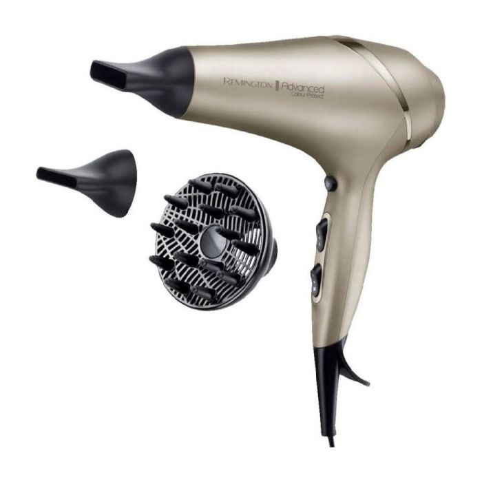 Remington Advanced Colour Protect  Secador de Pelo 2300W - Tencologia Colour Protect - Regulacion Automatica de Temperatura - Fi