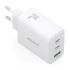 Aisens Cargador GAN 67W - 2x USB-C PD3.0 QC4.0 - 1xUSB-A QC3.0 - Color Blanco