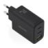 Aisens Cargador GAN 67W - 2x USB-C PD3.0 QC4.0 - 1xUSB-A QC3.0 - Color Negro