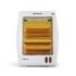 Orbegozo BP 5000 Estufa de Cuarzo - Potencia 800W - Seguridad Antivuelco - 2 Niveles de Calor - Reflector Protegido - Recogecabl