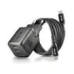 NGS Bud 65W-C Nano Cargador GaN Universal de Pared 65W Ultrarapido - 2x USB-C PD3.0 PPS - Color Negro