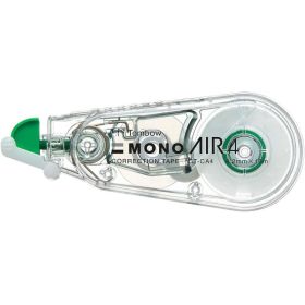 Tombow Mono Air Cinta Correctora 4.2mm x 10m - Compacto y Ligero - Secado Inmediato - Carcasa Fabricada con Plastico 100% Recicl