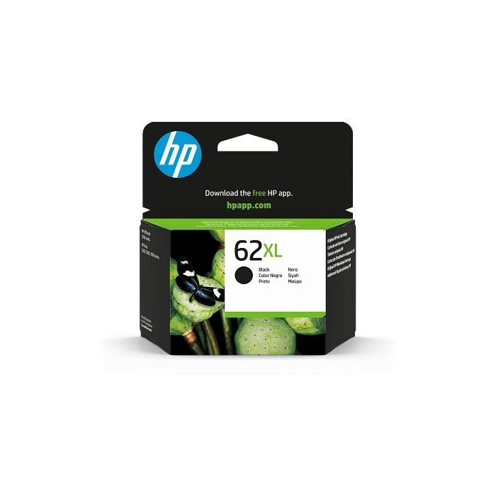 HP 62XL Negro Cartucho de Tinta Original - D14SKAE