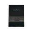 Dohe Black - Gold Cuaderno con Encuadernacion Cosida A4 - 96 Hojas Lisas de 80g - Tapa Flexible Forrada en Polipiel - Color Negr