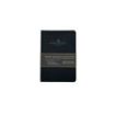 Dohe Black - Gold Cuaderno con Encuadernacion Cosida A6 - 96 Hojas Lisas de 80g - Tapa Flexible Forrada en Polipiel - Color Negr