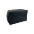 Dohe Black - Gold Neceser Compacto - Fabricado en Polipiel - Medidas 18x11cm - Color Negro