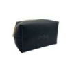Dohe Black - Gold Neceser Compacto - Fabricado en Polipiel - Medidas 18x11cm - Color Negro