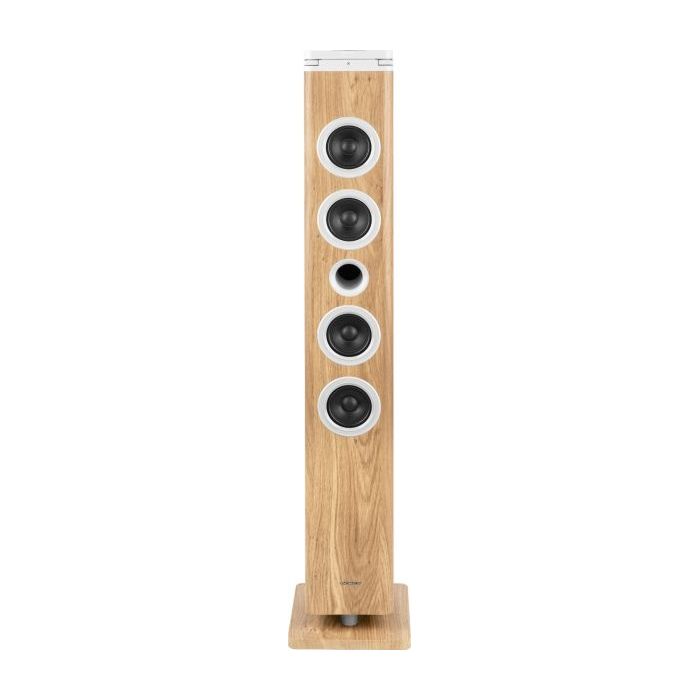 Thomson DS220CD Torre de Sonido 60W Bluetooth 5.3 - Reproductor de CD - Entrada AUX 3,5mm, USB y Lector de Tarjetas SD/MMC - Man