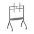 Aisens FT90F-471 ECO Soporte de Suelo para Pantallas Interactivas/TV de 55 a 90  - Bandeja Multiusos - Manivela Elevadora - Peso